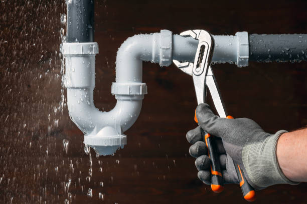 Professional Drain Cleaning technician working in Foster, KY